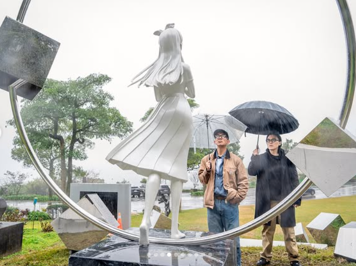 具俊曄為大S親手打造雕像。(圖/翻攝IG)